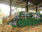 颗粒饲料专用带式干燥机生产线